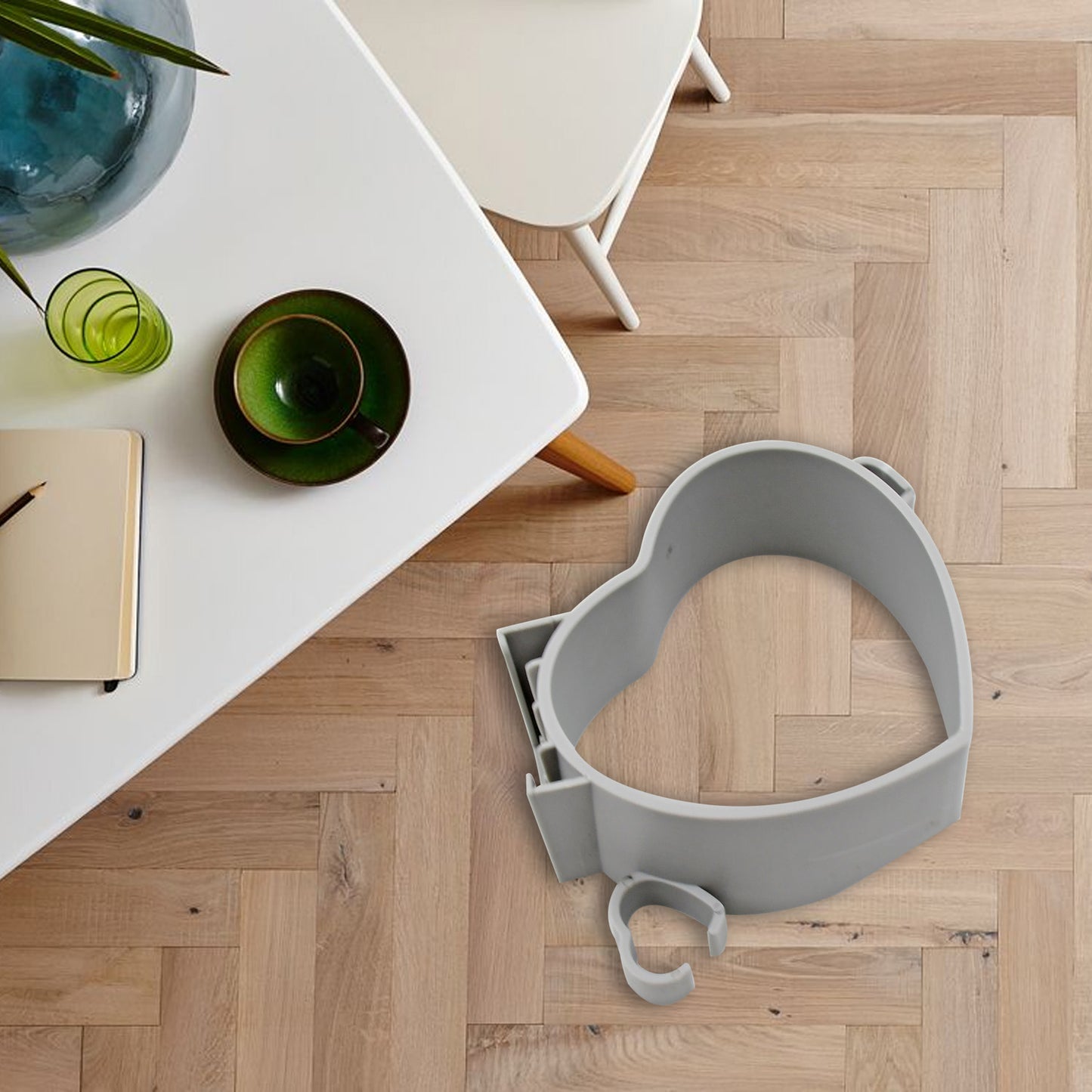 Adhesive Wall Mount Multifunctional Holder Hair Dryer Holder (1 Pc) - Happy Price - Image 3