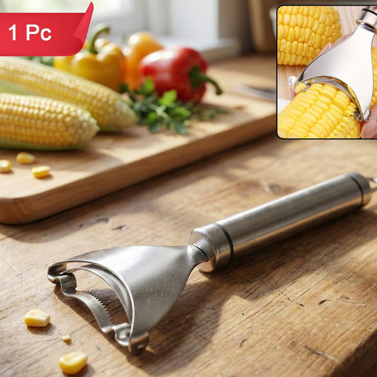 Stainless Steel Serrated Peeler for Fruits & Vegetables (1 Pc) - Happy Price - Image 1