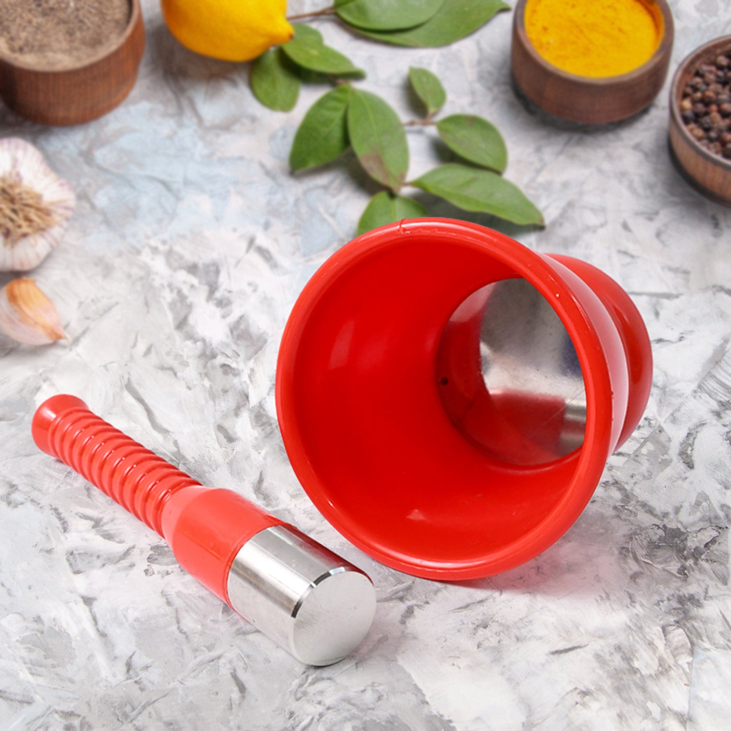 Ritu Heavy Duty Unbreakable Plastic Khal Batta Set (2 Pcs Set) - Happy Price - Image 4