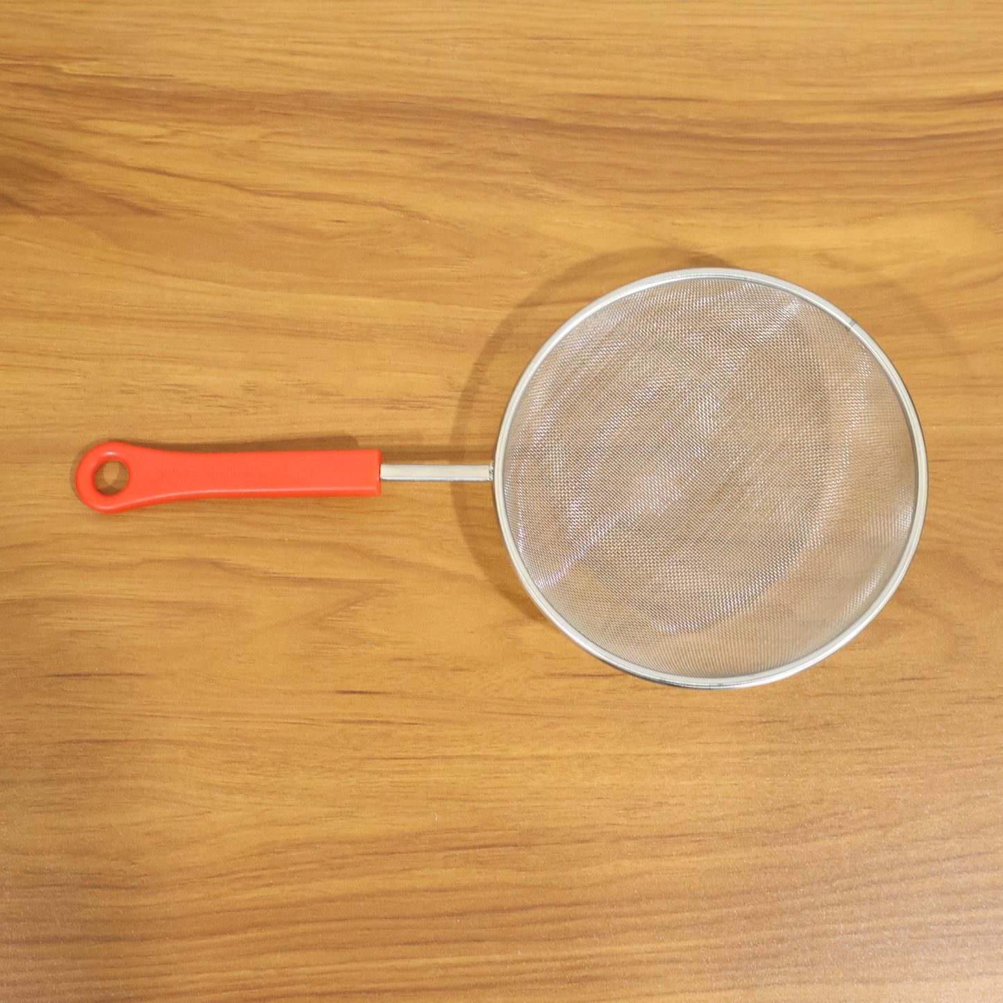 Medium Fine Mesh Kitchen Strainer with Handle (1 Pc) - Happy Price - Image 7