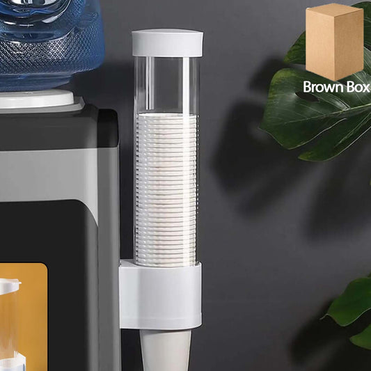 Automatic Paper Cup Dispenser Holder (1 Pc) - Wall Mount Organizer - Happy Price - Image 1