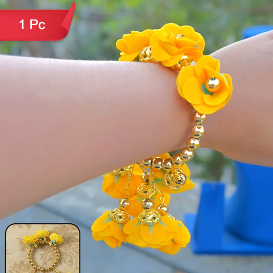 Traditional Pooja Wrist Ornament Haldi Kada Bracelet (1 Pc)