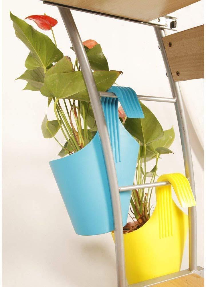 3850 Plastic Hanging Planter Pot Multicolour - Happy Price - Image 4