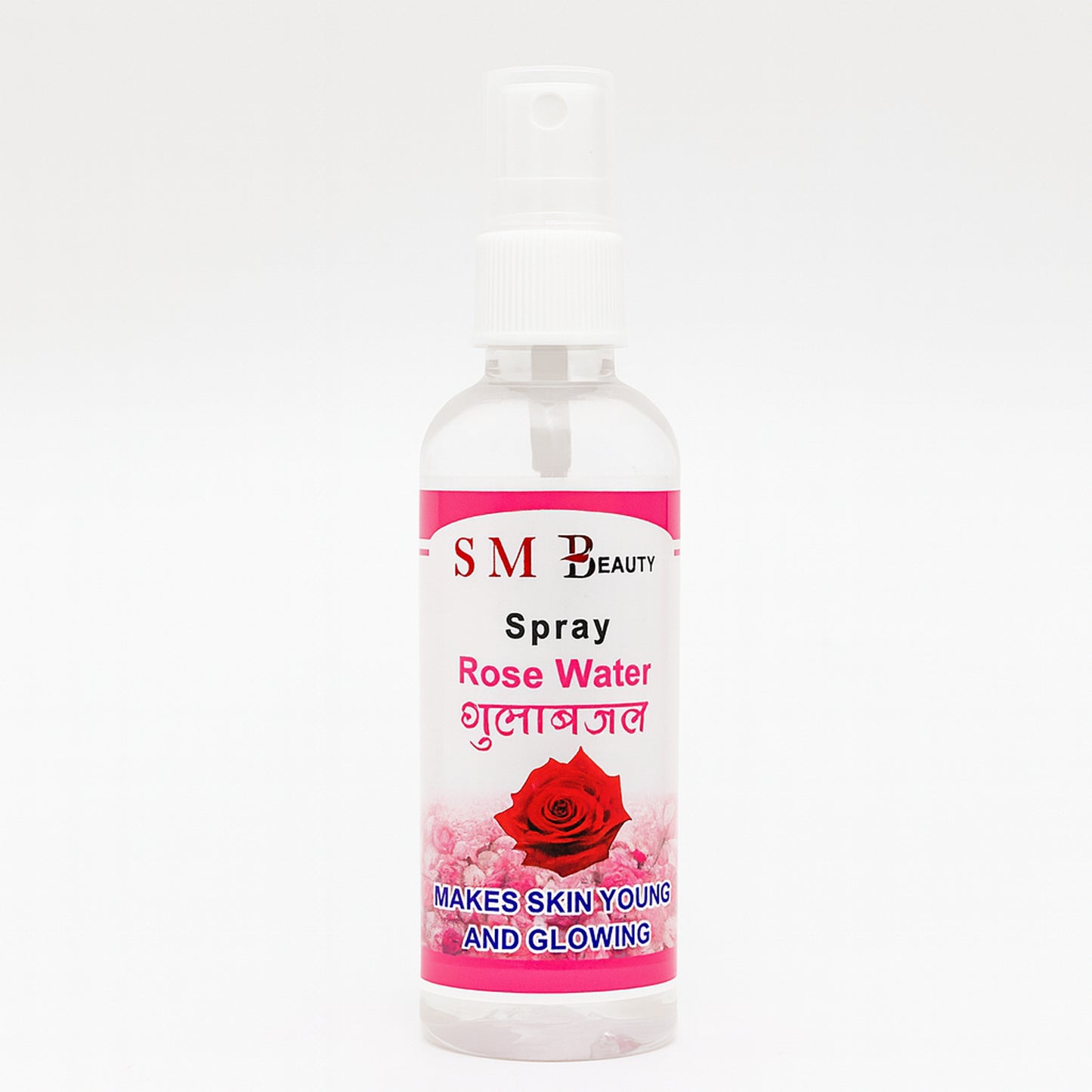 Natural Rose Water Facial Mist Spray - 100ml Hydrating Toner - Happy Price - Image 2