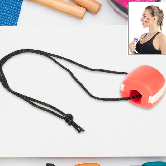 Pink Jawline Exerciser Tool For Men  Women - Happy Price - Image 1