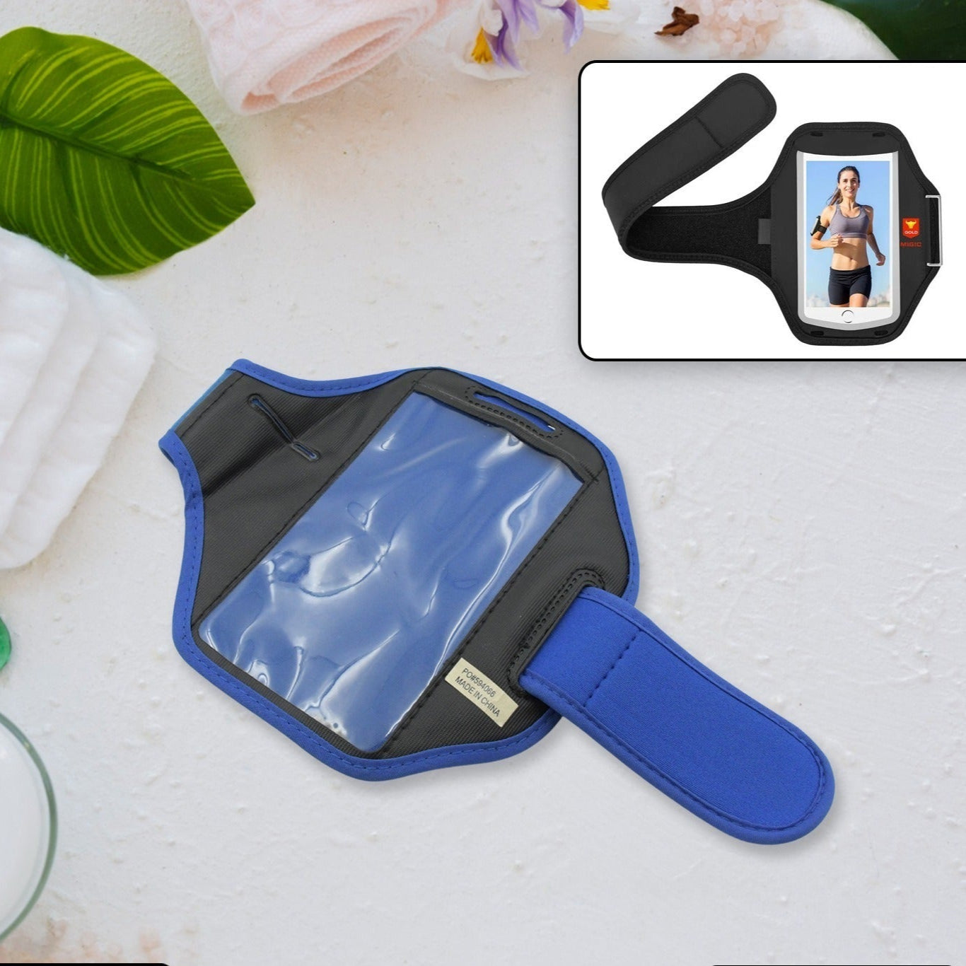 Sports Wrist Bag Running Arm Band Running Armband Phone Arm Pouch Case Cellphone Arm Band Phone Arm Case Holder Sports Phone Armbands Running Phone Holder (1 Pc) - Happy Price - Image 1