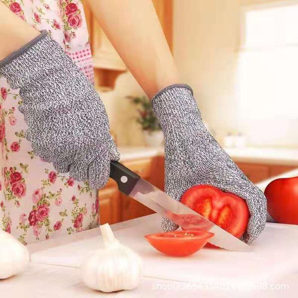 Anti Cutting Resistant Hand Safety Cut-proof Protection Gloves  (Multicolour) - Happy Price - Image 3