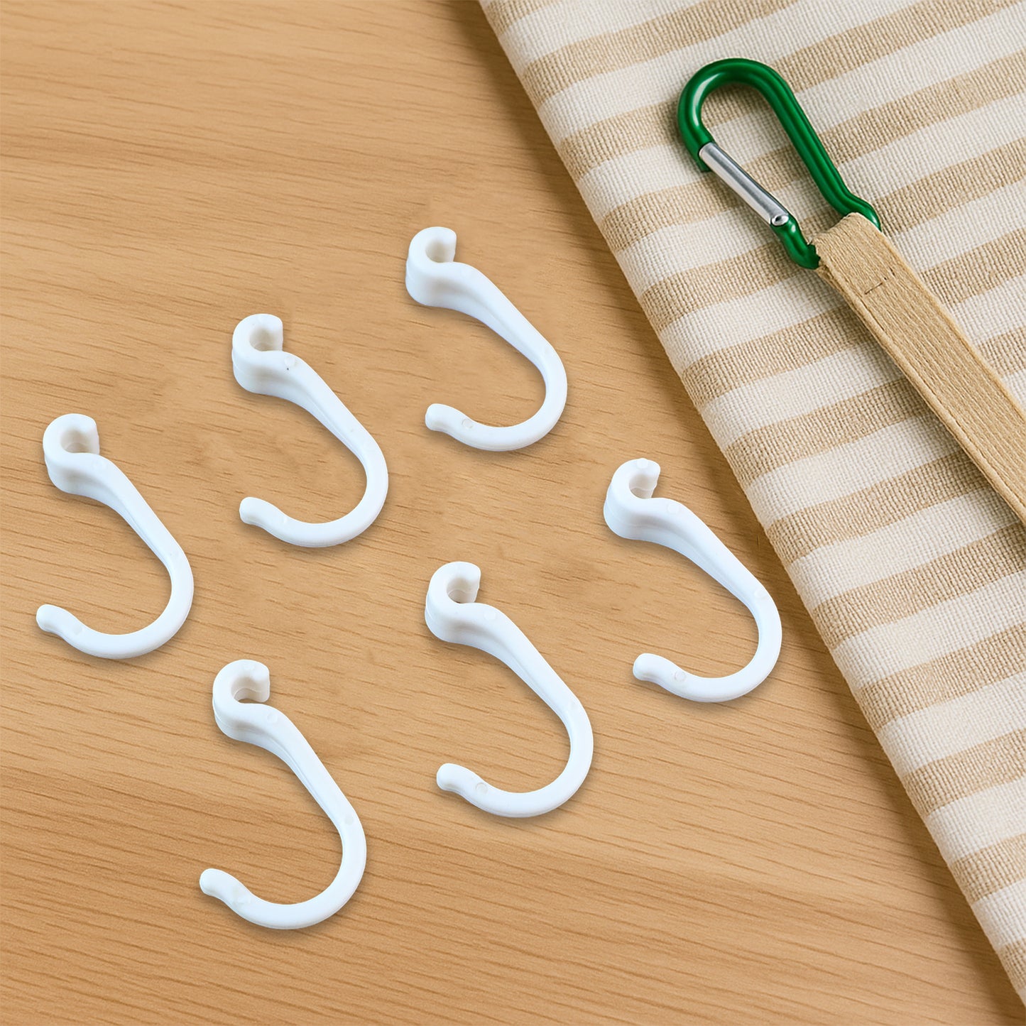 Small Plastic Hooks (6 Pc) - Happy Price - Image 7