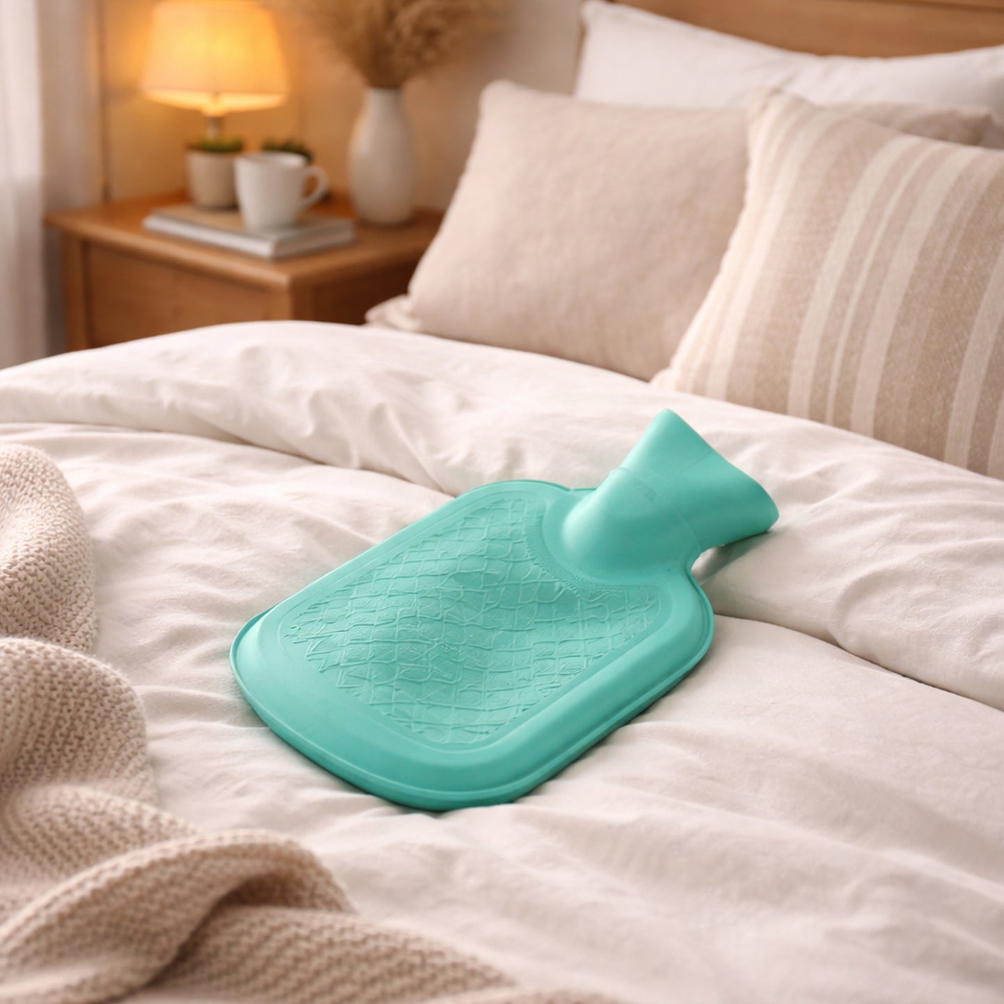 Reusable Hot Water Bag for Pain Relief - 1 Pc, 18x11 cm - Happy Price - Image 2