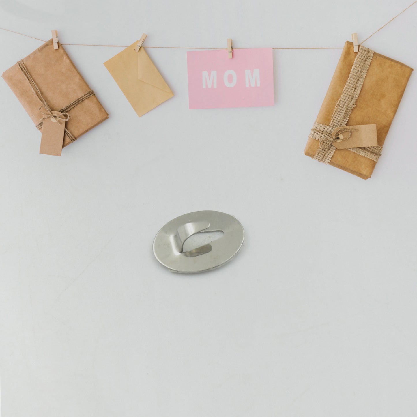 9417 Multipurpose Small Stainless Steel Wall Hanging Hook 36 Pc Self Adhesive Stainless Steel Heavy Duty Wall Hooks For Hanging Clothes Calender Bathroom Tiles Kitchen Key Hange (36 Pc Set) - Happy Price - Image 3