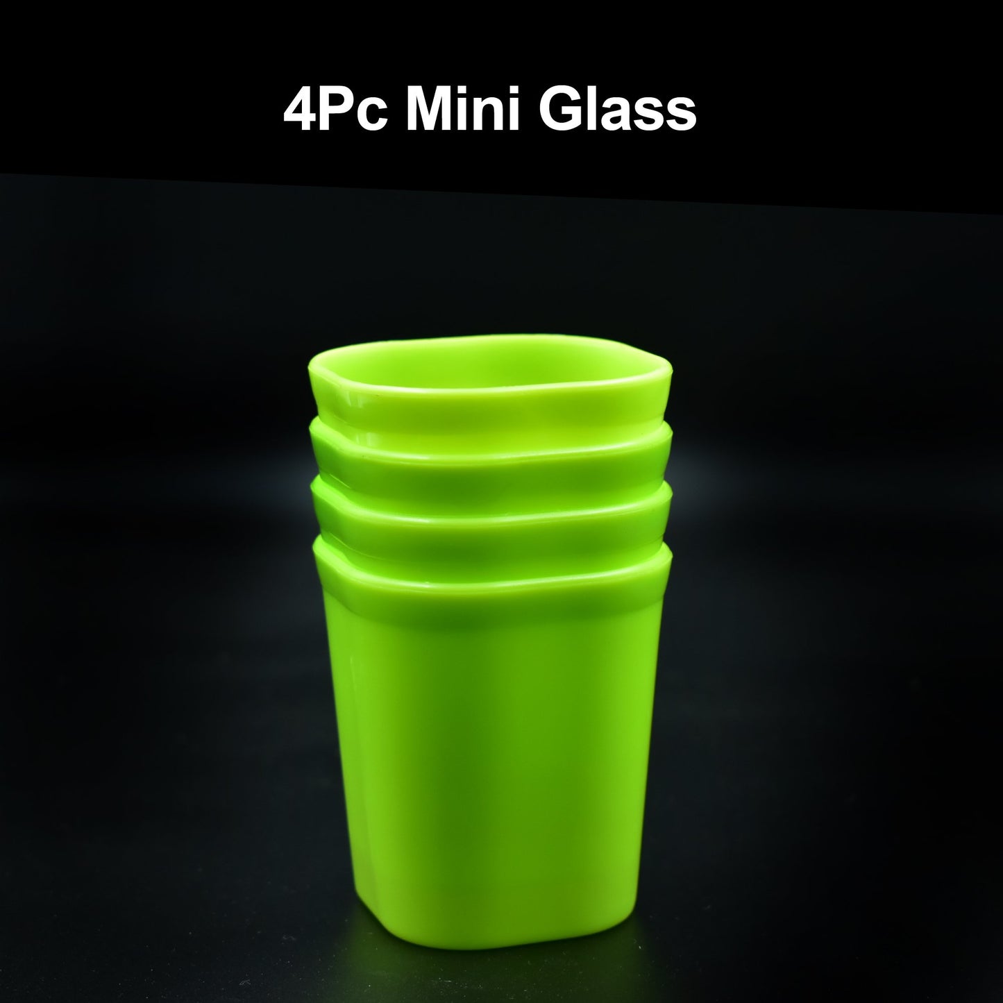 Plastic Drinking Glass Set For Drinking Milk Water Juice (Pack Of 4) - Happy Price - Image 4