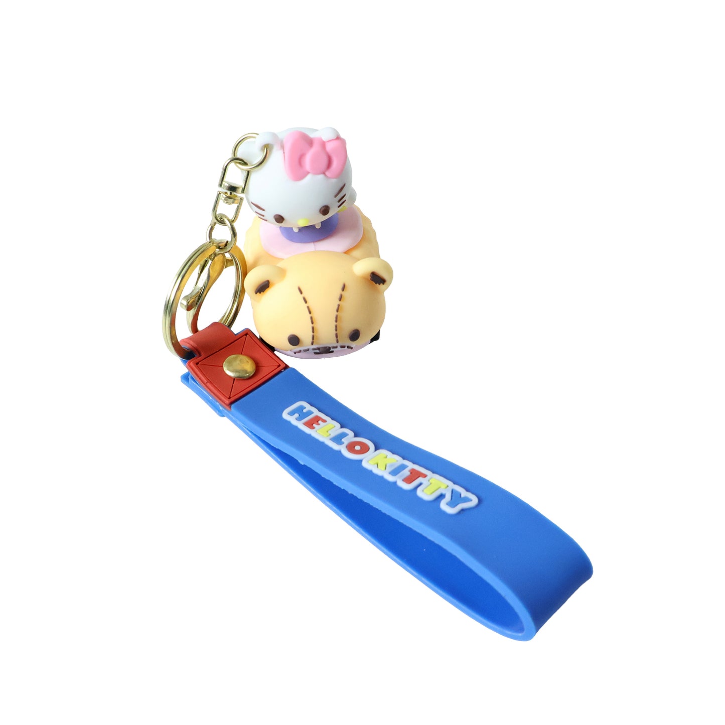 Cute Cat Toy Car Silicone Keychain with Wrist Strap - 1 Pc - Happy Price - Image 4