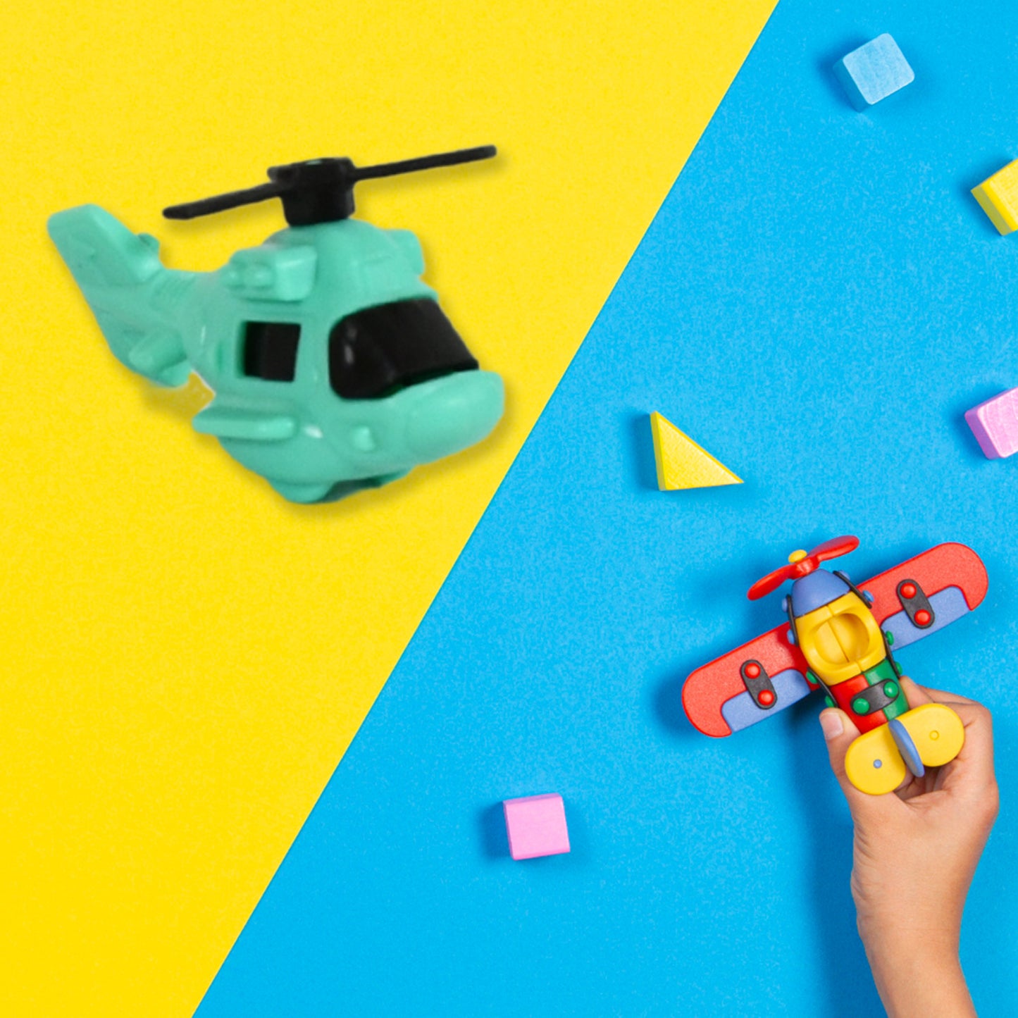 Small Diy Helicopter Toy Small Kids Toy Rotating Tail  Wing Diy Helicopter - Happy Price - Image 3