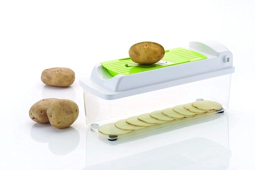 Plastic 13-in-1 Manual Vegetable Graterchipser And Slicer - Happy Price - Image 3