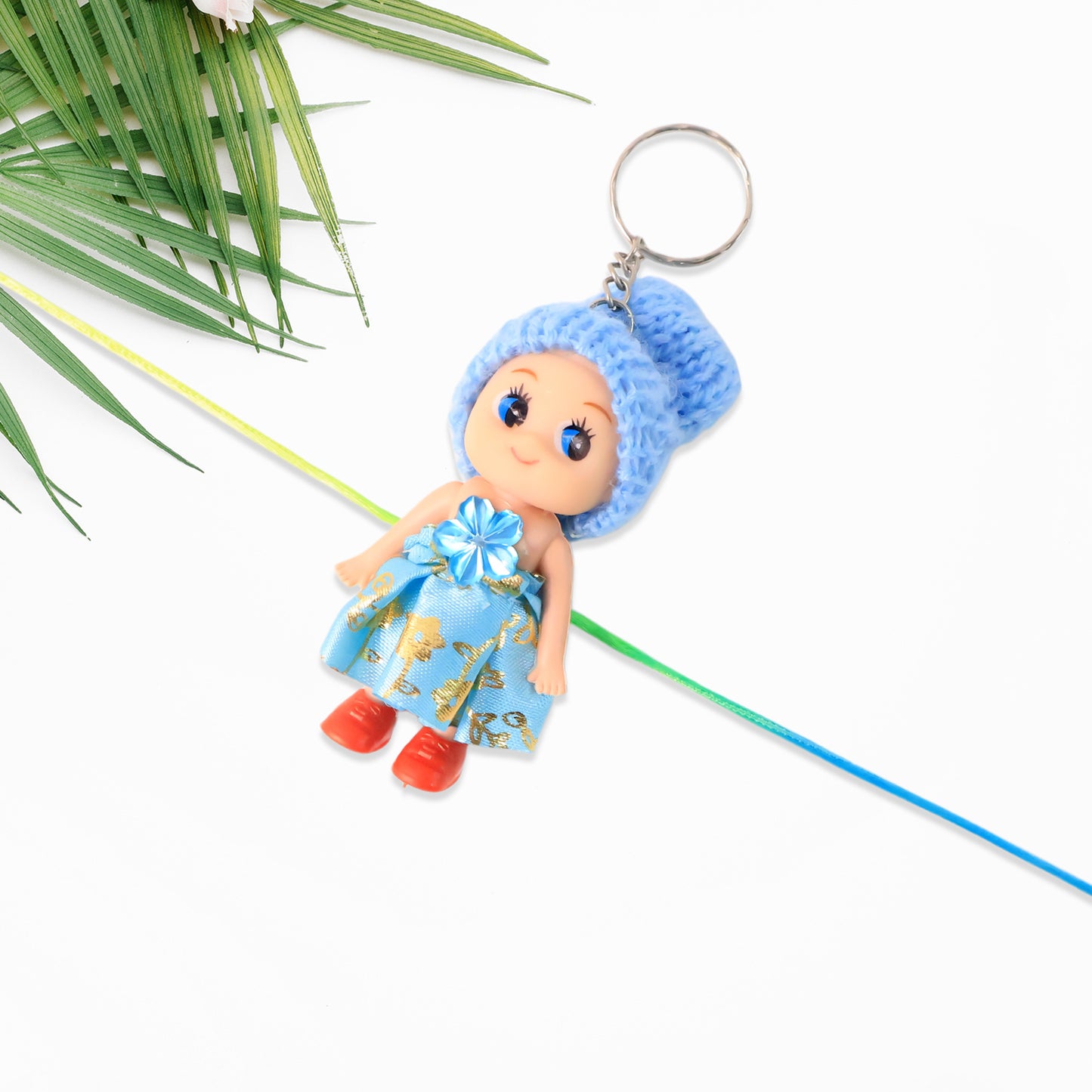 Multifunction Doll Rakhi For Kids  Cute Soft Toy Rakhi With Keychain Use  Decorative Fancy Rakhi Cum Keyring For Boys  Girls - Happy Price - Image 4