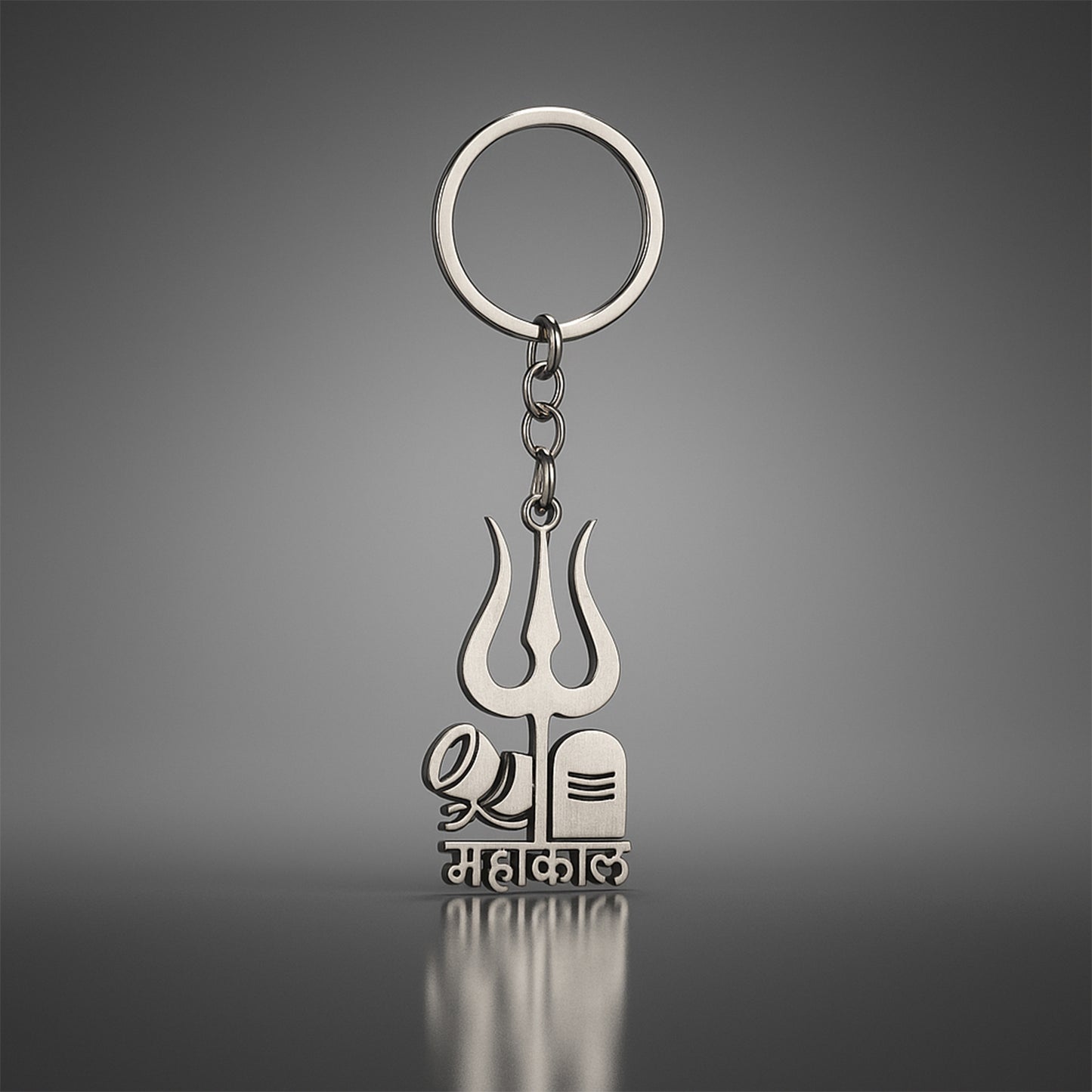 Mahakal Trishul Shivling Metal Keychain - 1 Piece - Happy Price - Image 7