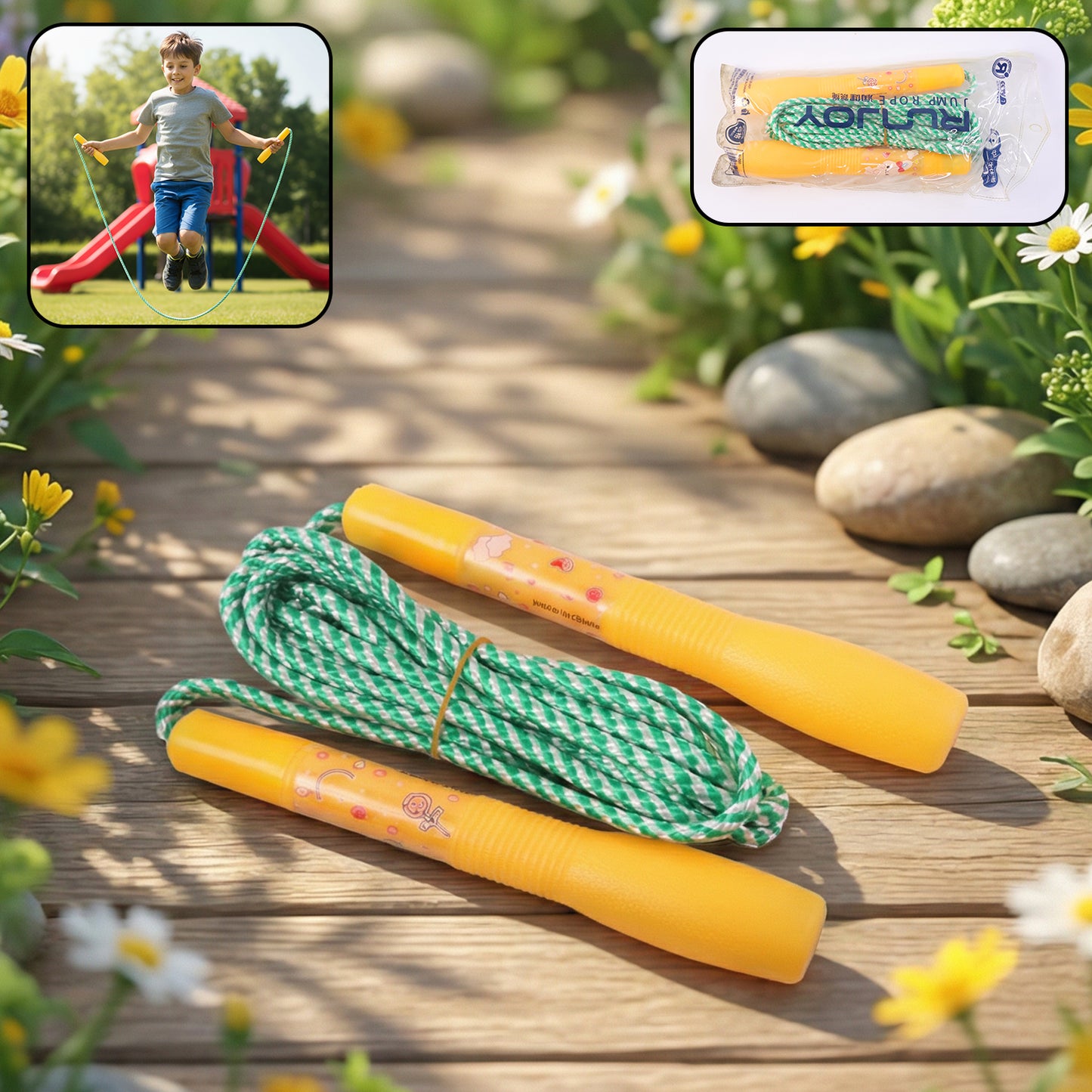 Kids Skipping Jump Rope - 1 Set for Active Play & Fitness - Happy Price - Image 2