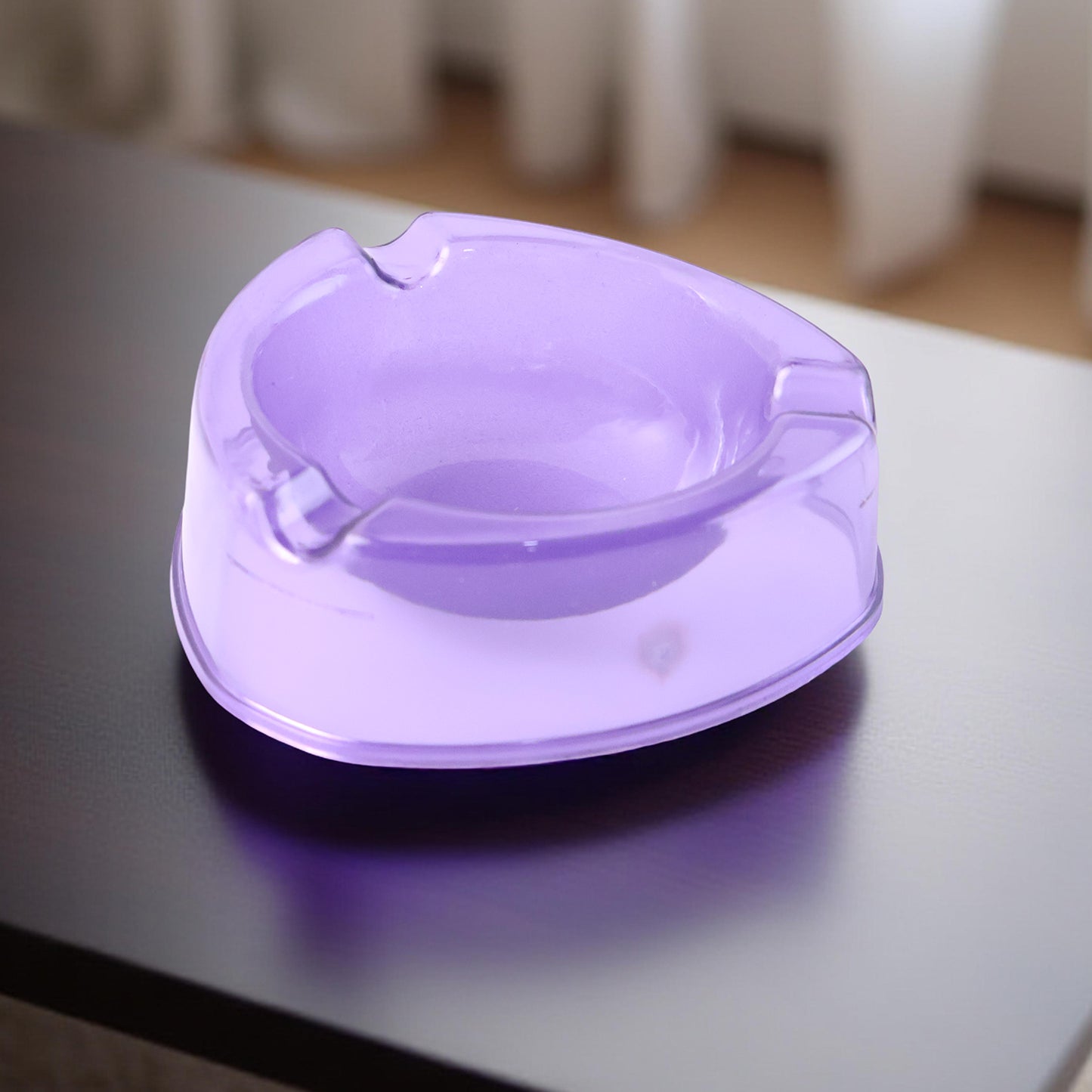 Oblivion Transparent Pueple Plastic Ashtray (1 Pc) - Happy Price - Image 6