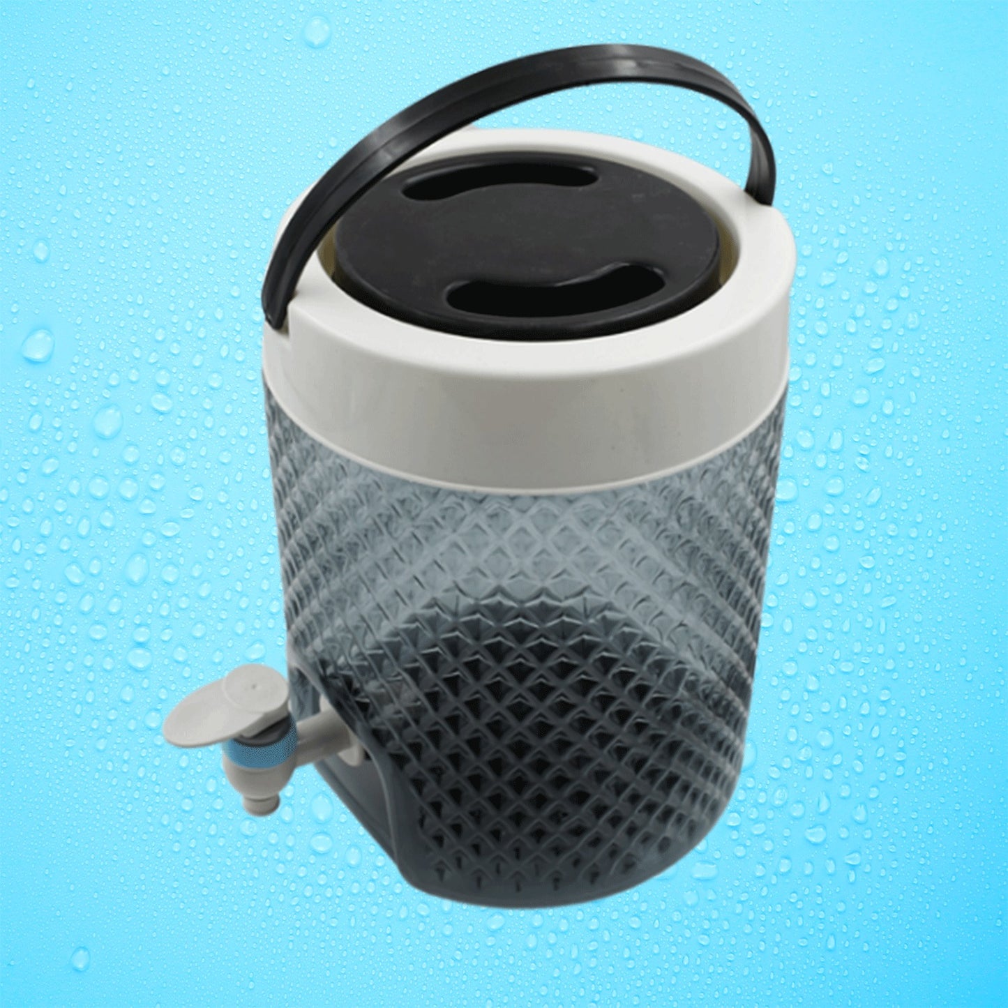 Diamond Cut Design Plastic Water Jug - 4500ml Capacity - Happy Price - Image 5