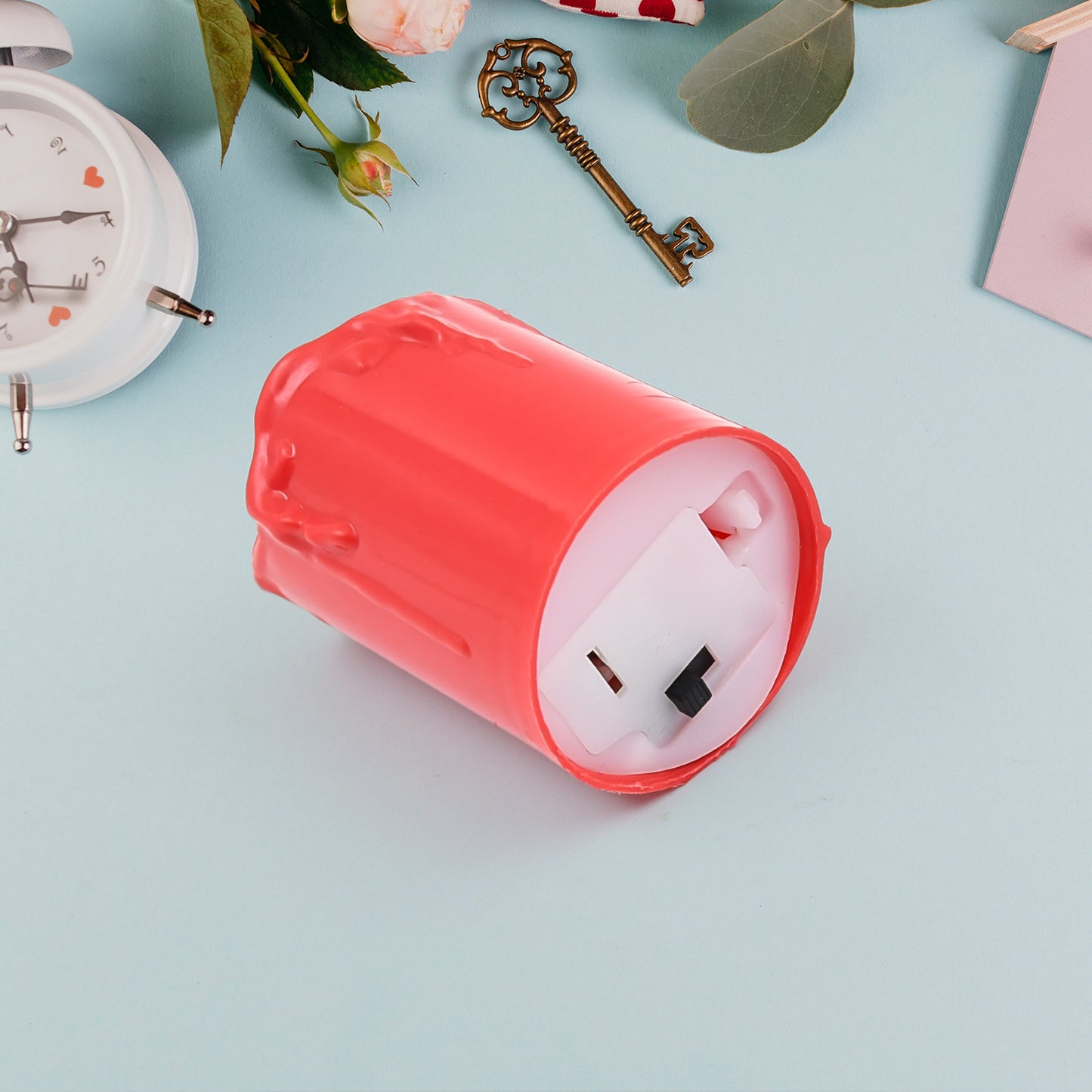 Flameless Melted Design Candles For Decoration (1 Pc) - Happy Price - Image 4