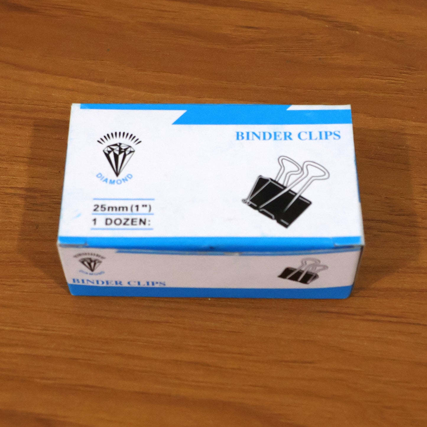 Heavy Duty Black Metal Binder Clips - 25 MM, 12 Pieces Set for Office & Home - Happy Price - Image 7