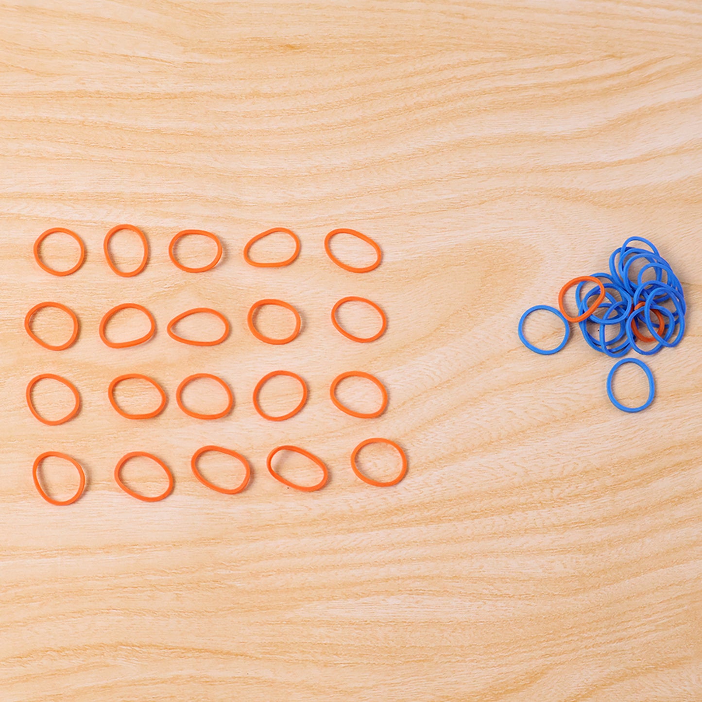 Strong Multipurpose Elastic Rubber Bands - Assorted Colors (1 Packet) - Happy Price - Image 3