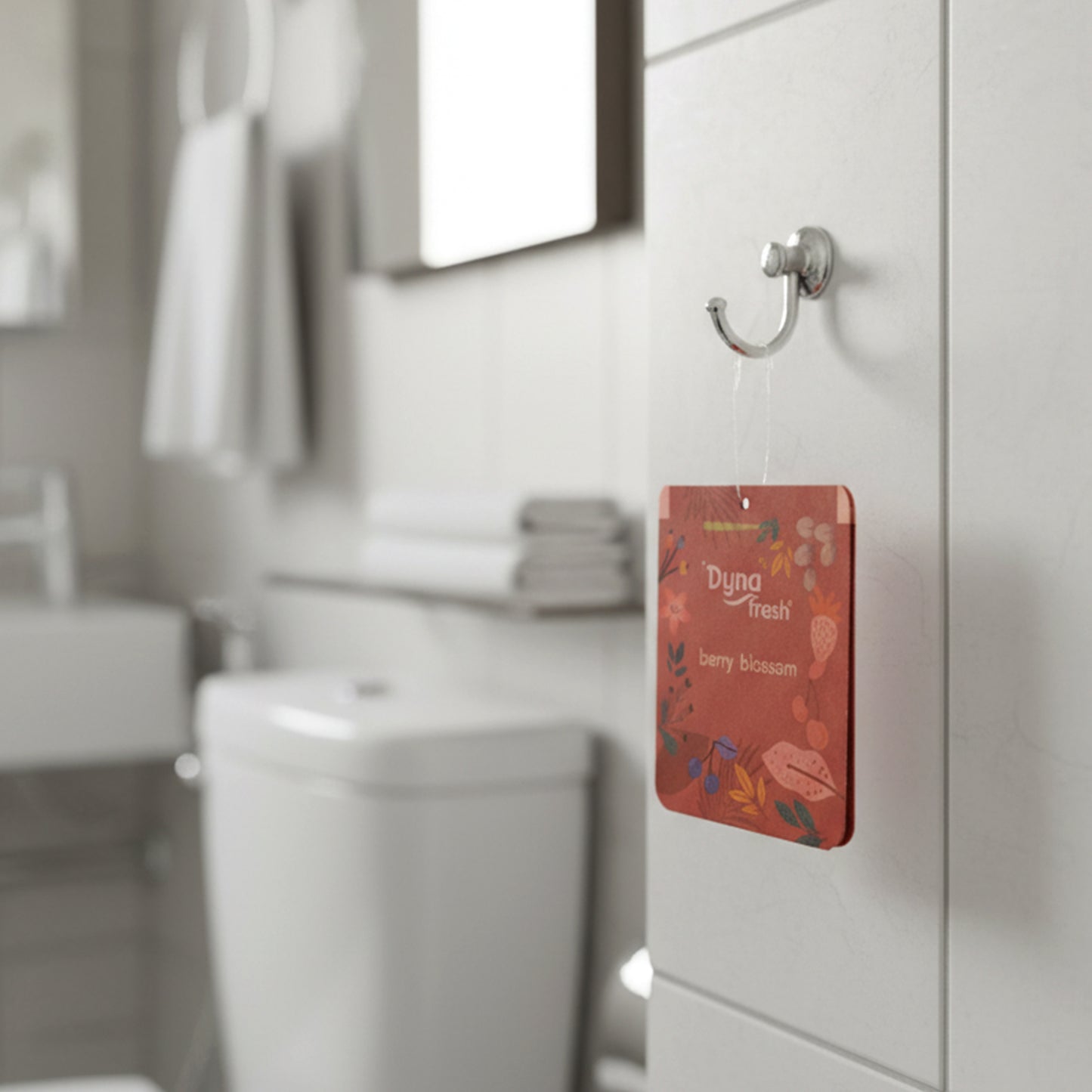 Hanging Bathroom Berry Blossom Air Freshener Gel (1 Pc 10 Gm)