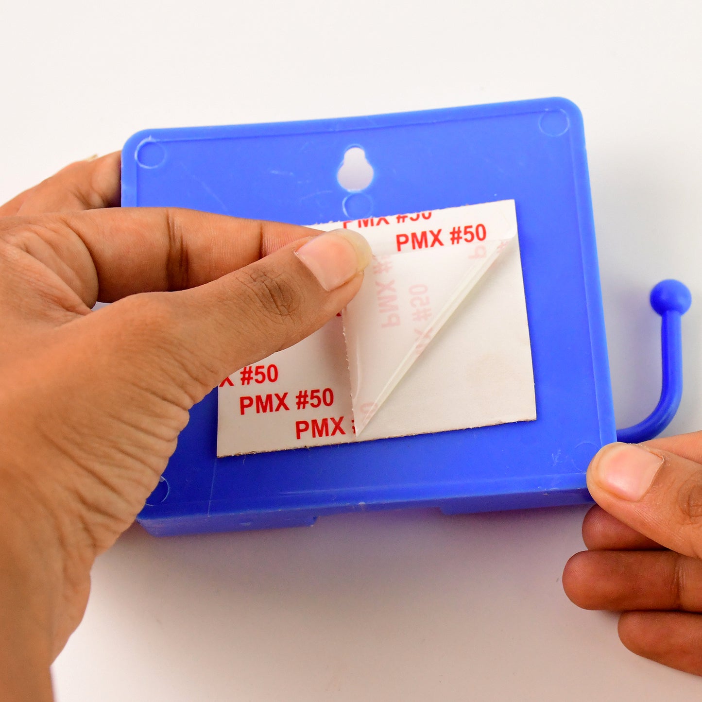 1 Pc Blue Wall Mount Mobile Stand With Hook - Happy Price - Image 3