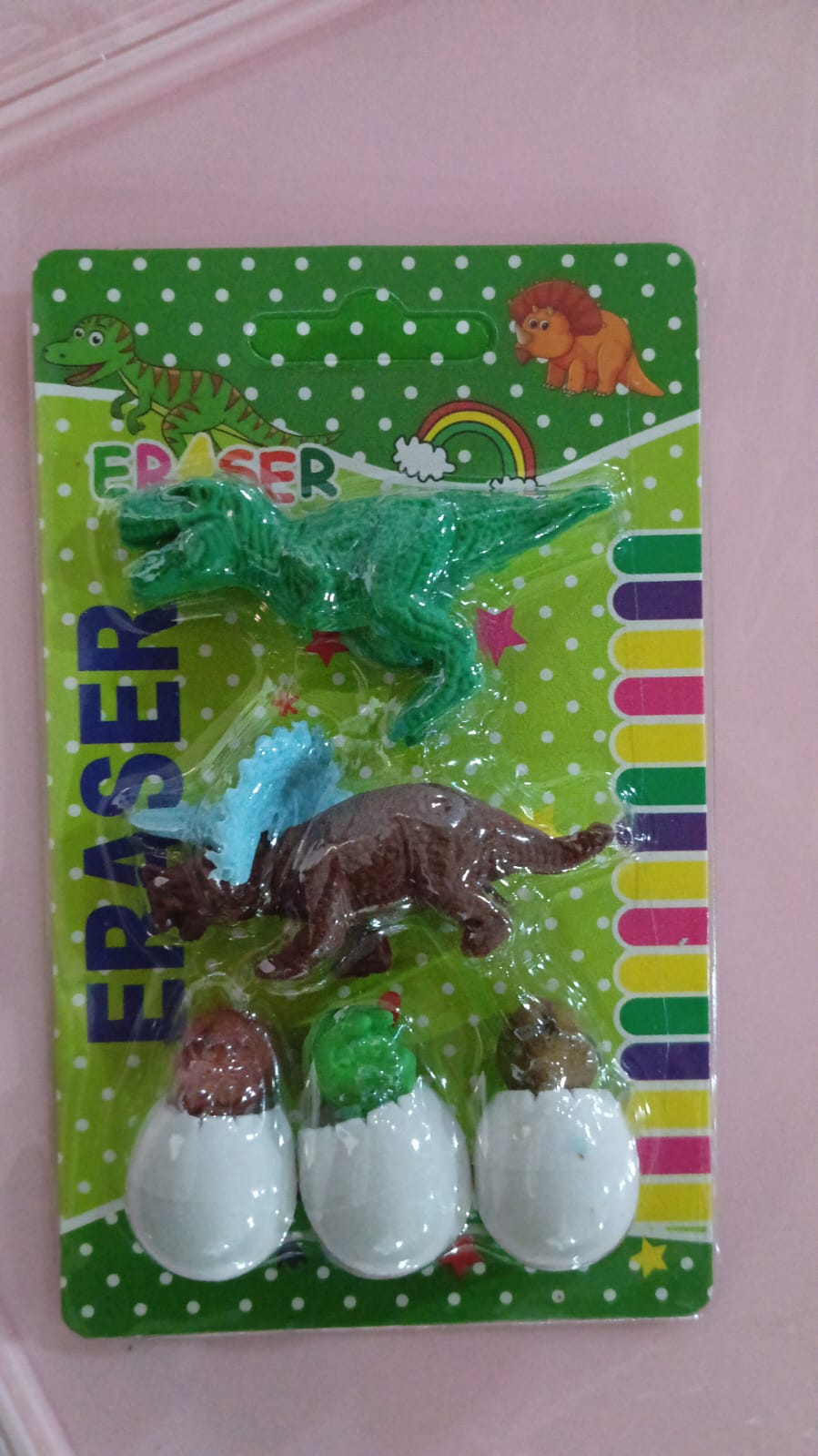 Dinosaur Shaped Erasers  Egg Shape Eraser For Kids Dinosaur Erasers Puzzle 3d Eraser Mini Eraser Dinosaur Toys Desk Pets For Students Classroom Prizes Class Rewards Party Favors (5 Pcs Set) - Happy Price - Image 7