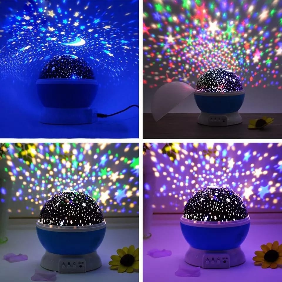 1234 Colour Changing Good Night Star Master Rotating Projection Night Lamp - Happy Price - Image 2