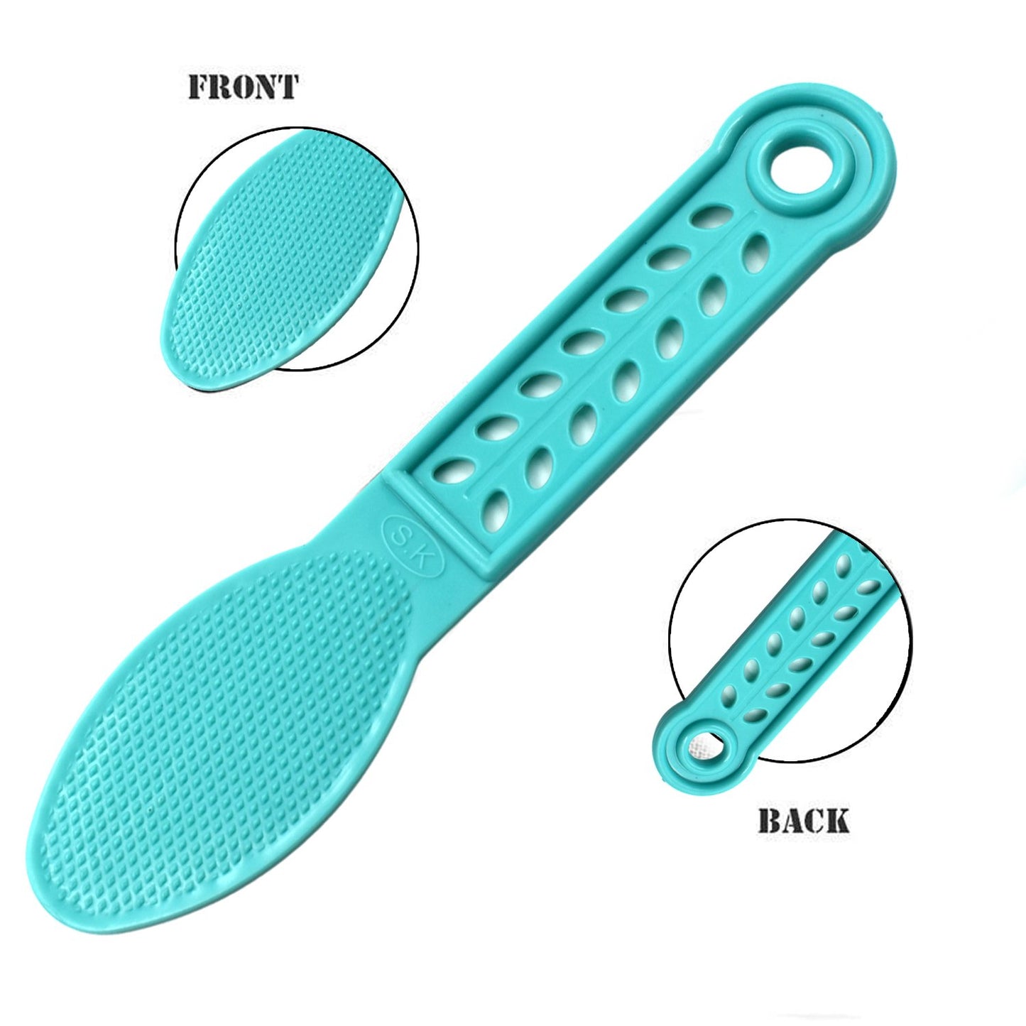 Plastic Foot Scrubber Pedicure Foot Care - Happy Price - Image 3