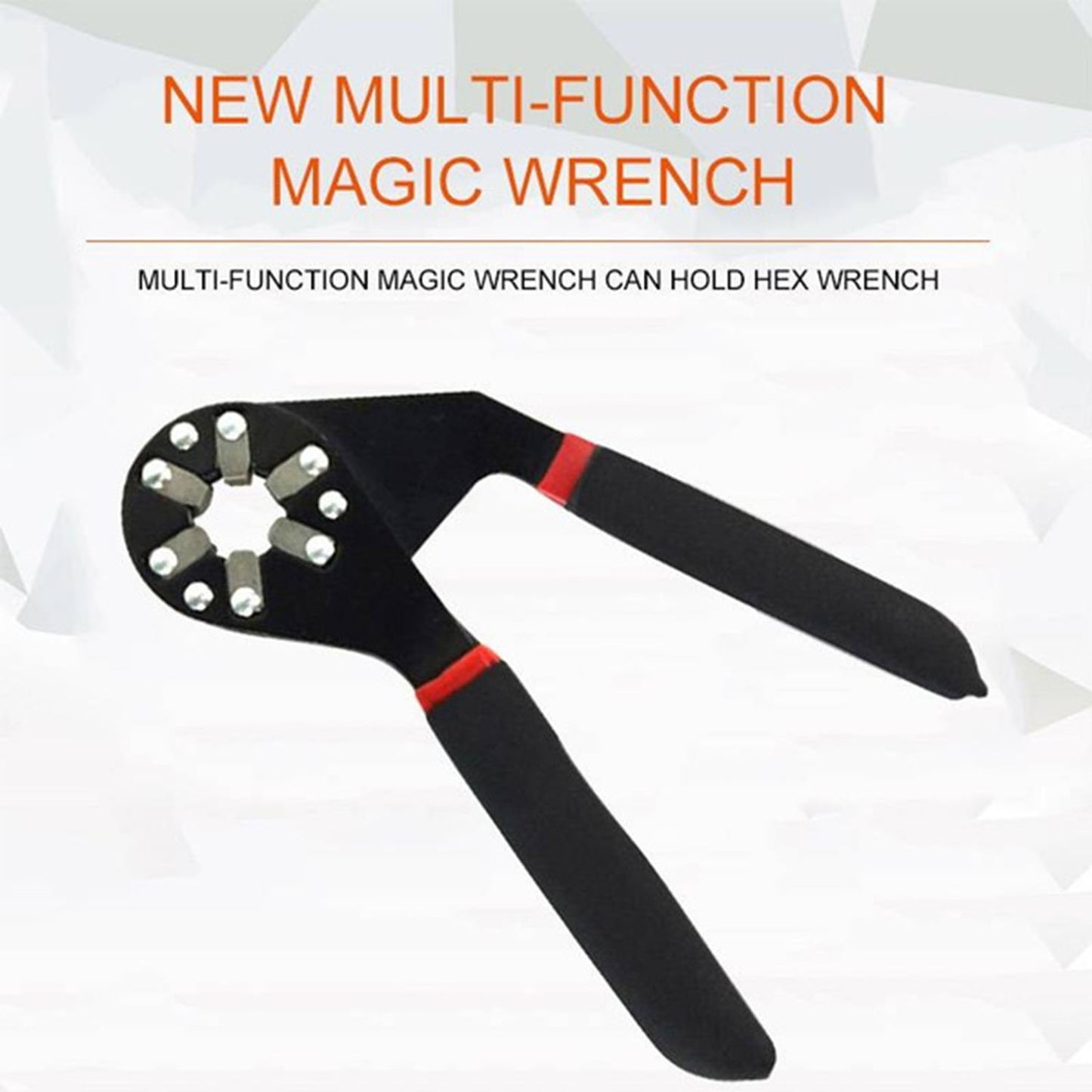 Multi-function Hexagon Universal Wrench Adjustable Bionic Plier Spanner Repair Hand Tool (Small) Single Sided Bionic Wrench Household Repairing Wrench Hand Tool - Happy Price - Image 2
