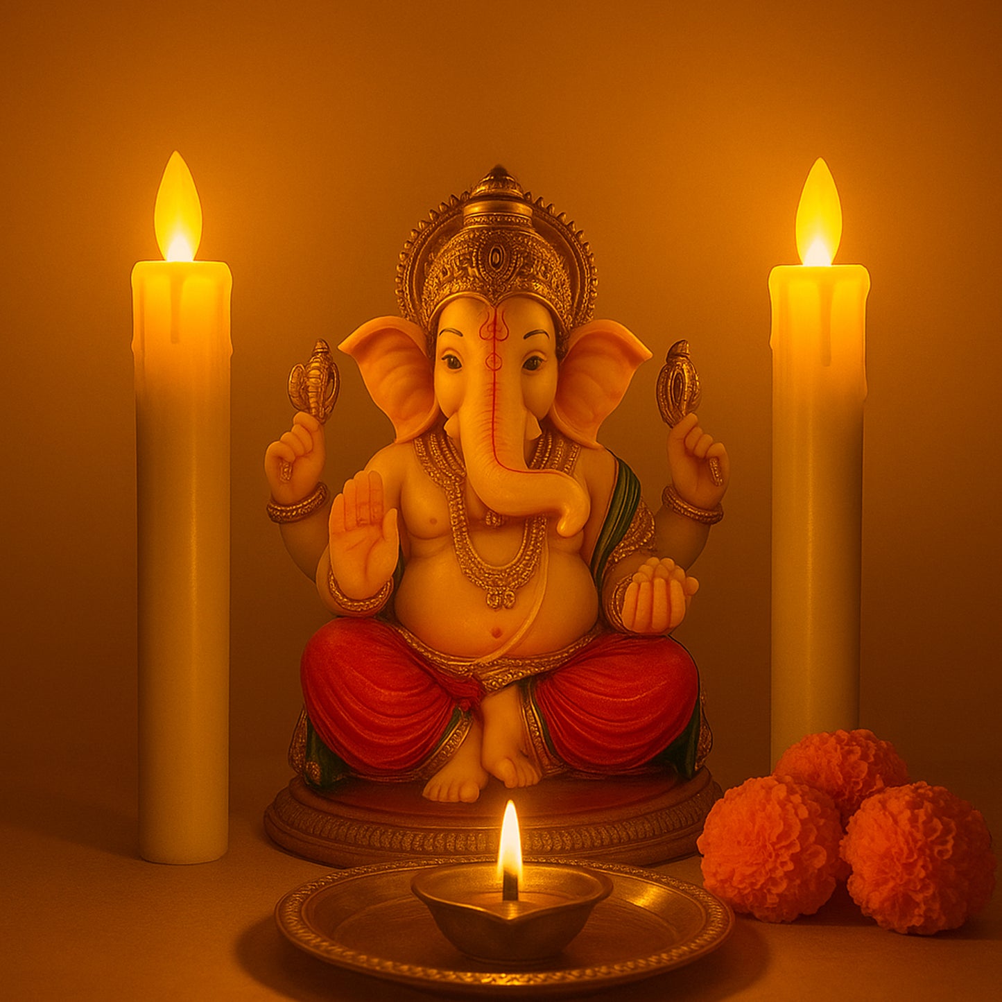 Set of 2 LED Flameless Taper Candles with Realistic Flickering Effect - Happy Price - Image 5