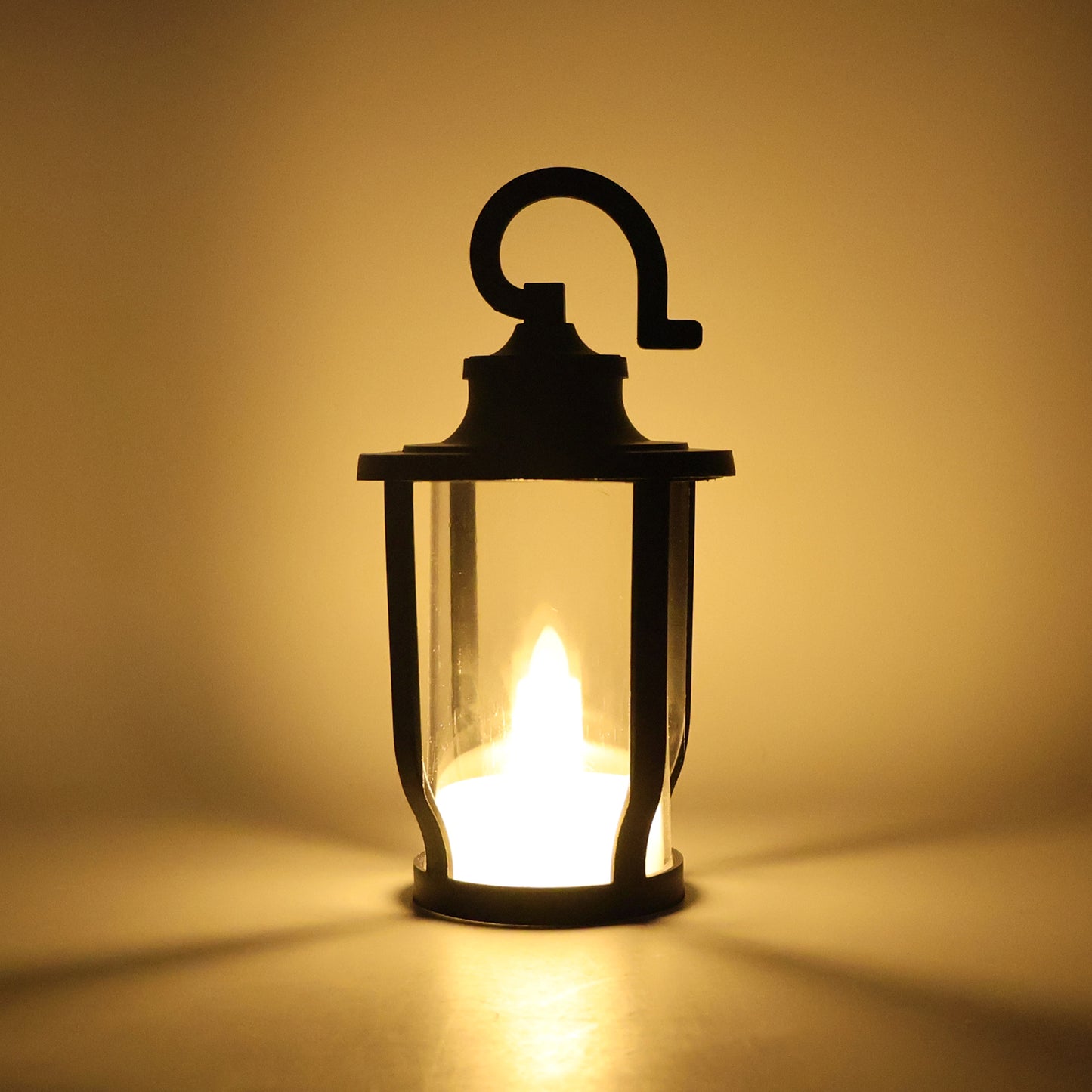 Set of 12 LED Lantern Flameless Candles with Hook - Warm Flickering Light - Happy Price - Image 5