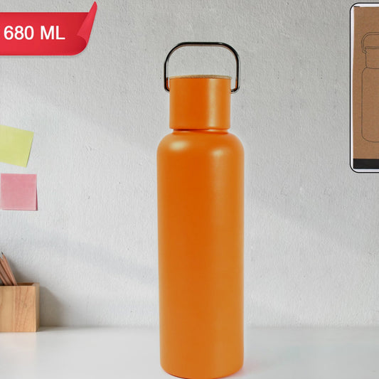 Water Bottle High Quality Premium Water Bottle Stainless Steel 680ml - Happy Price - Image 1