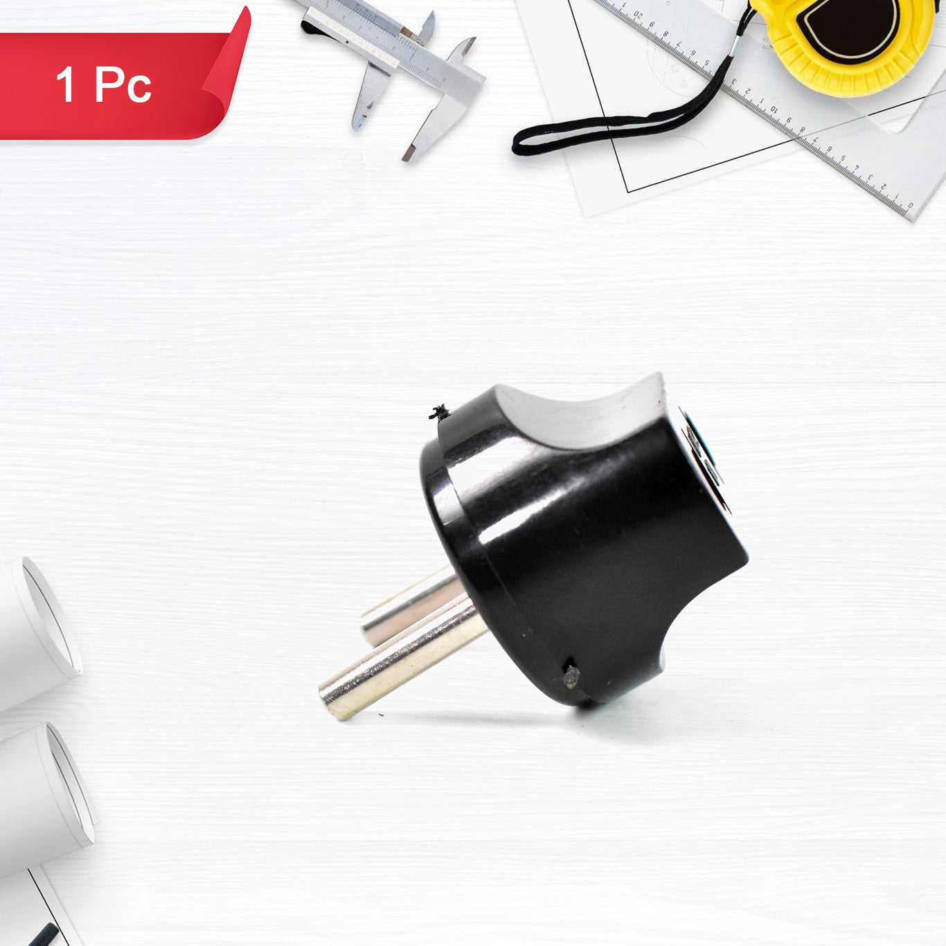 2 Pin Plug Converter Plug Adapter (1 Pc ) - Happy Price - Image 1