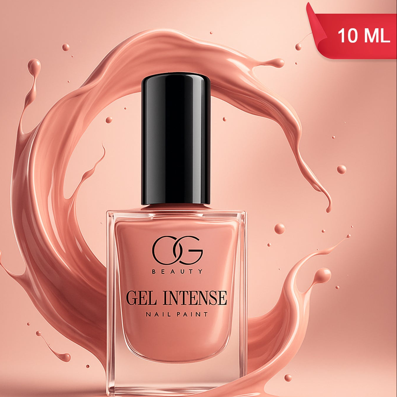 HappyPrice Pastel Peach Gel Nail Polish - 10 ML - Happy Price - Image 1