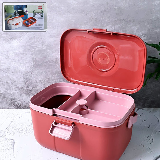 Durable Multipurpose Storage Box with Handle - 1 Pc - Happy Price - Image 1