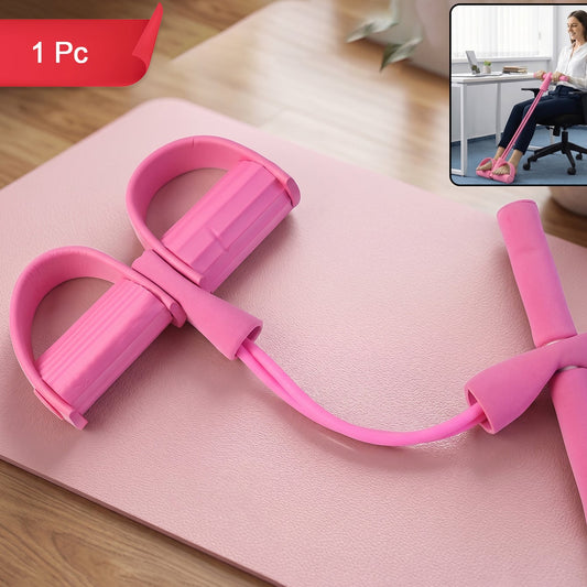 Portable Foot Pedal Pull Rope Exerciser for Full Body Workout (1 Pc) - Happy Price - Image 1