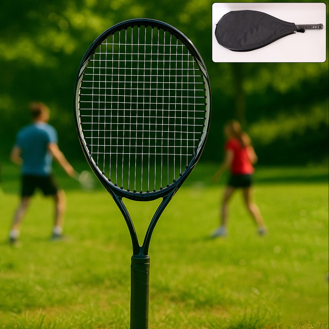 Konex Lightweight Tennis Racket With Full Cover