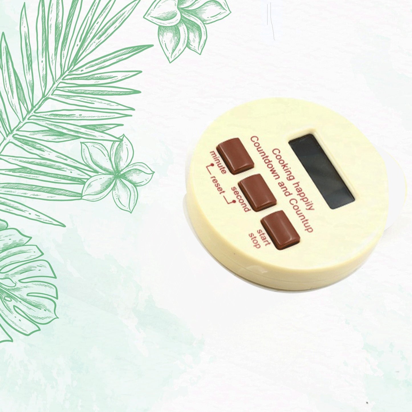 Digital Kitchen Timer with Loud Alarm & Magnetic Stand - Stopwatch Function for Cooking, Study, and More - Happy Price - Image 1