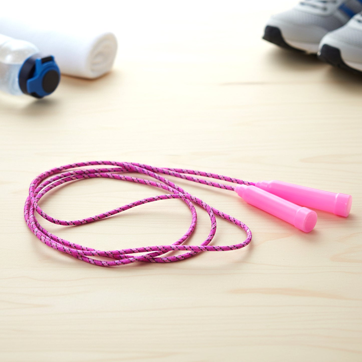 Fitness Skipping Rope for Kids & Adults - 1 Pc Jump Rope - Happy Price - Image 3