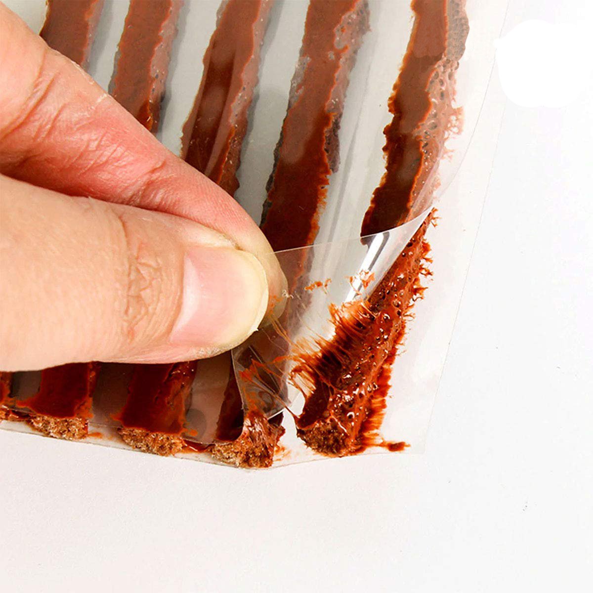 Puncture Repair Kit Tubeless Tyre Full Set With Nose Pliers Rubber Cement And Extra Strips For Cars Bikes - Happy Price - Image 3