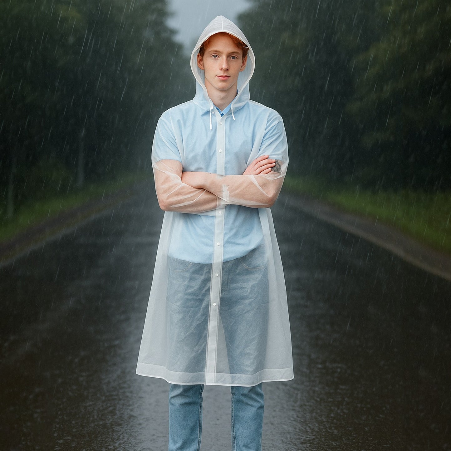 Eva Portable Rain Coat Raincoat Waterproof (1pc) - Happy Price - Image 5