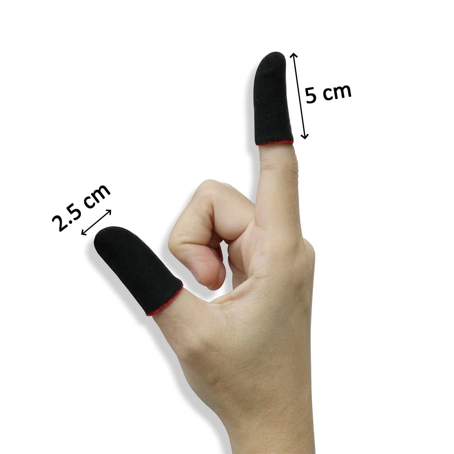 Thumb  Finger Sleeve For Mobile Game Pubgcodfreefire (1pair Only) - Happy Price - Image 4