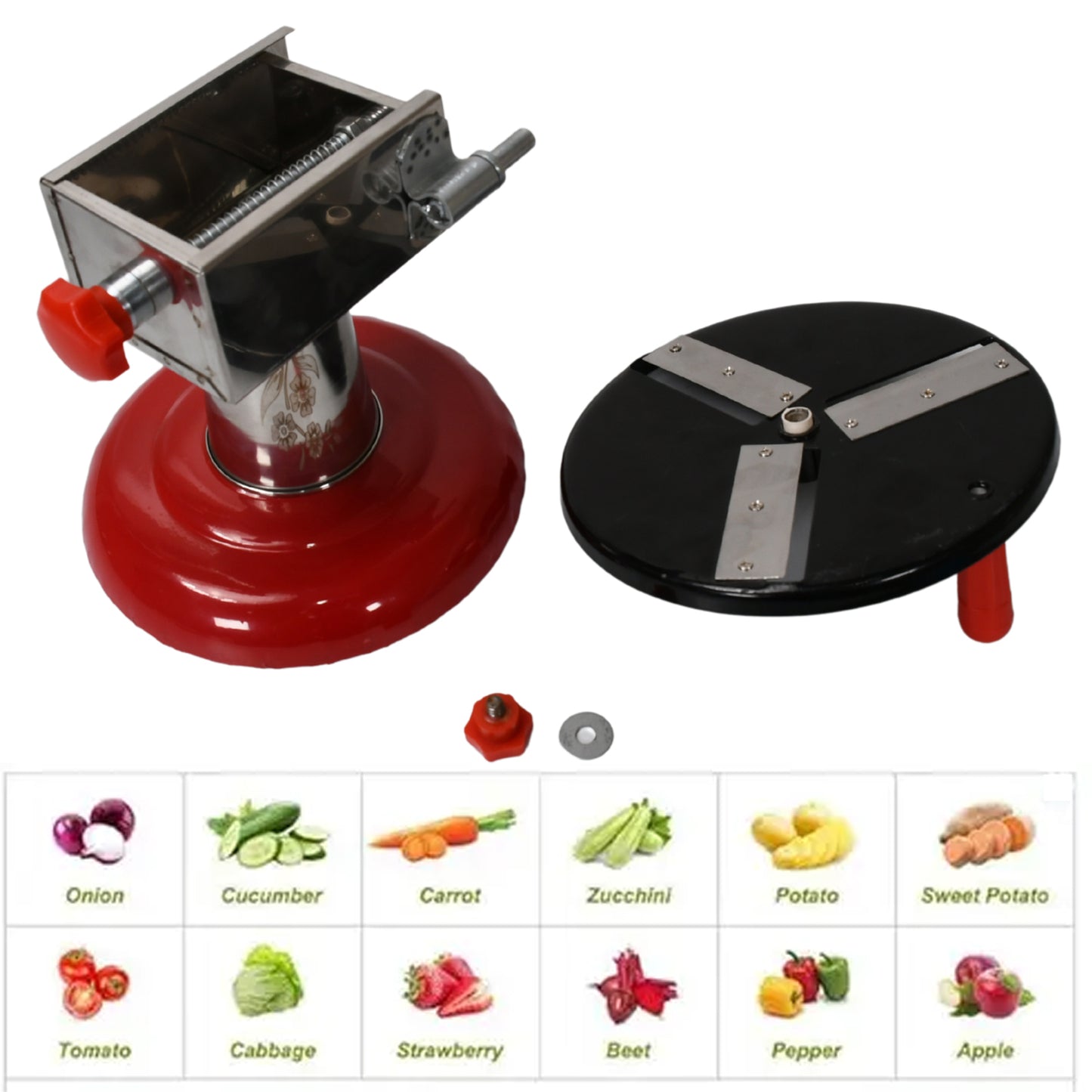 Stainless Steel Chips Maker And Vegetable Slicer For Kitchen Potato Slicer Graters And Chippers. Chips Maker Is Suitable For Vegetable Cuttings. Chips Maker Consist Hard Coated Iron Wheel And Stand. - Happy Price - Image 5