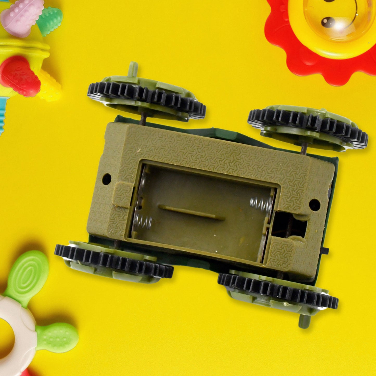 Children's Tumbling Tank Toy Car with Lights and Sound - Happy Price - Image 6