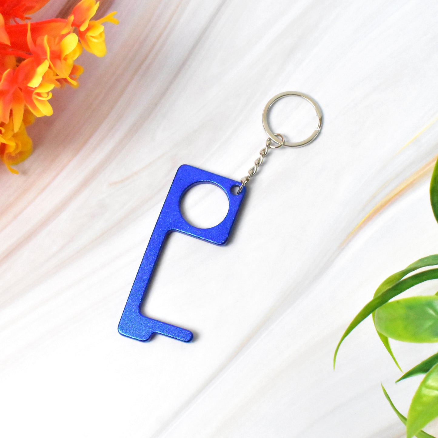 Metal Key Shape Keychain Door Opener Tool (1 Pc) - Happy Price - Image 4
