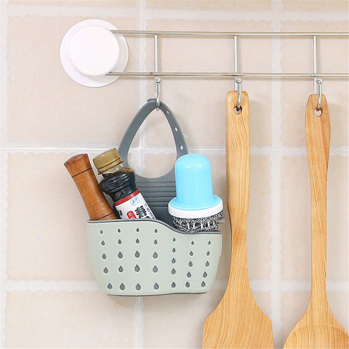 Multifunctional Kitchen Sink Organiser Kitchen Sink Caddy (1 Pc) - Happy Price - Image 2