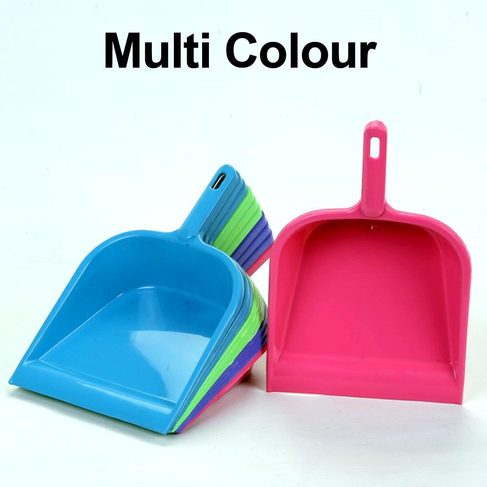 Durable Lightweight Multi Surface Plastic Dustpan With Handle - Happy Price - Image 2
